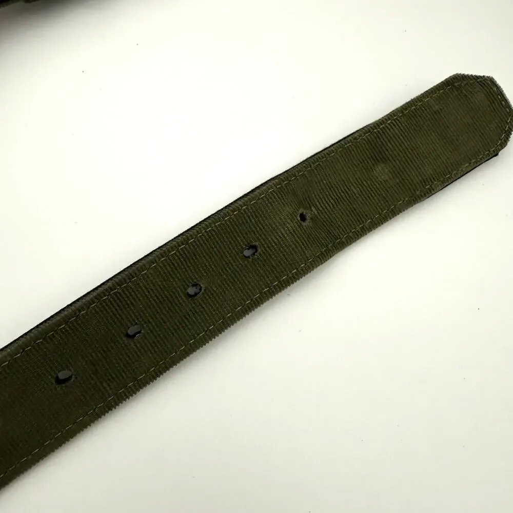 Carhartt Heavy-Duty Woven Web Belt Black Green Rugged Workwear Utility 36